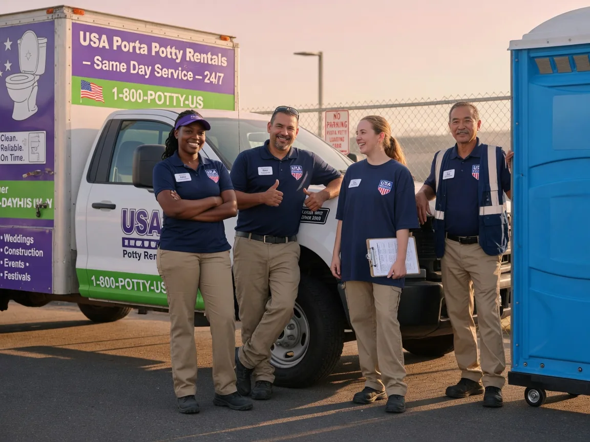Porta Potty Rental company in Trenton, OH